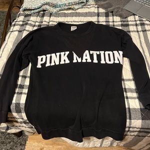 PINK black long sleeve